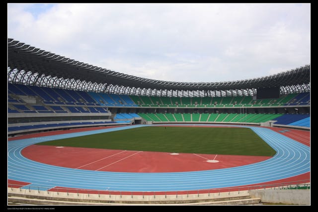 《遊記—高雄》高鐵高捷一日遊Part3～世運主場館