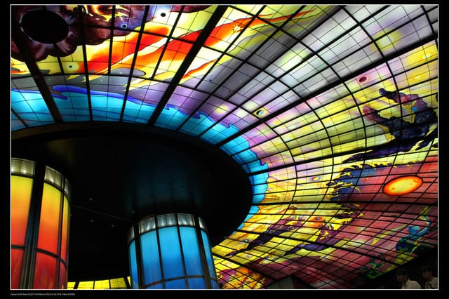 《遊記—高雄》高鐵高捷一日遊Part4~美麗島站光之穹頂 - 第3張圖 《遊記—高雄》高鐵高捷一日遊Part4~美麗島站光之穹頂