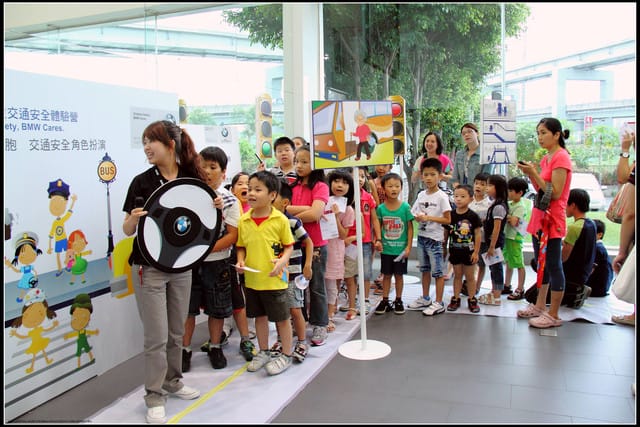 《遊記—泰山》BMW兒童交通安全體驗營