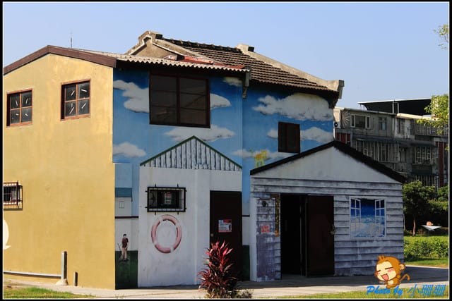 《隨拍—新北板橋》學生創意玩色～力行新村彩繪村