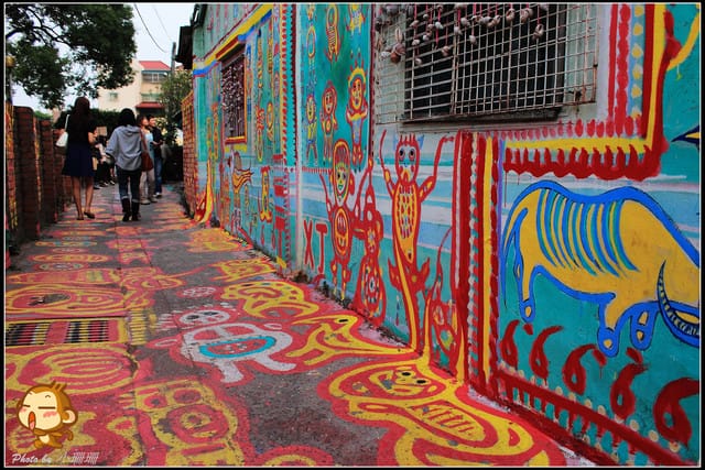 《遊記—台中》色彩繽紛的國度～彩虹眷村