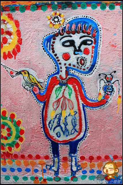 《遊記—台中》色彩繽紛的國度～彩虹眷村