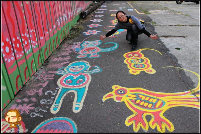 《遊記—台中》色彩繽紛的國度～彩虹眷村