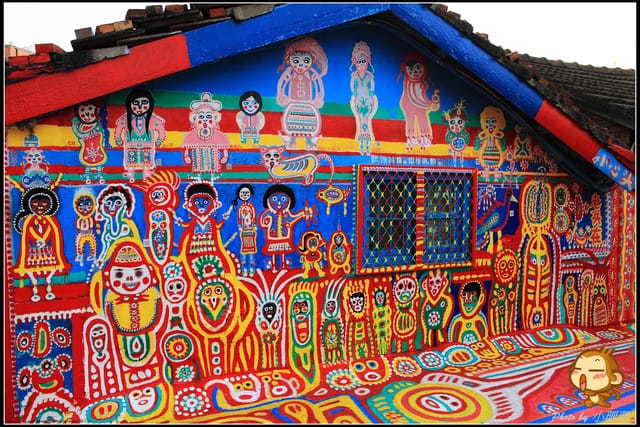 《遊記—台中》色彩繽紛的國度～彩虹眷村