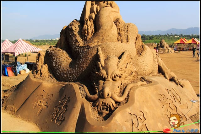 《遊記—南投》2012貓羅溪沙雕藝術節～不一樣的國片『藝』沙雕！