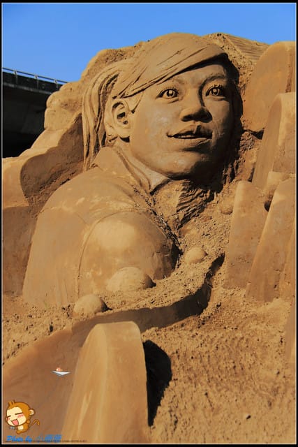 《遊記—南投》2012貓羅溪沙雕藝術節～不一樣的國片『藝』沙雕！