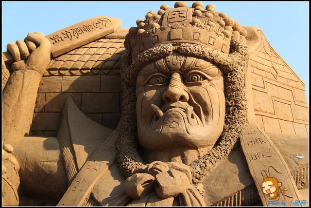 《遊記—南投》2012貓羅溪沙雕藝術節～不一樣的國片『藝』沙雕！