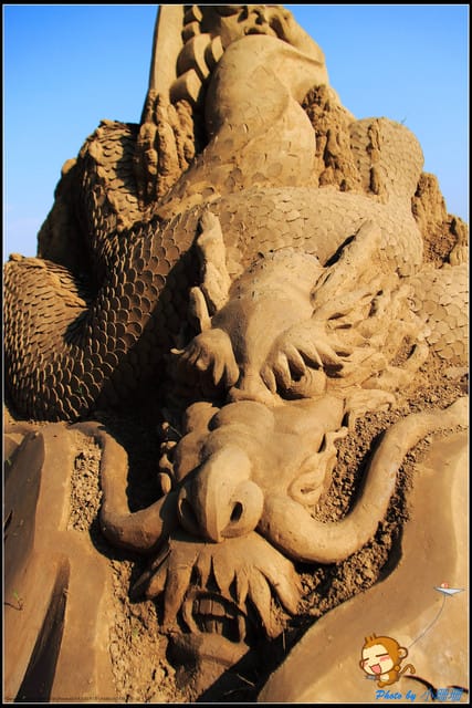 《遊記—南投》2012貓羅溪沙雕藝術節～不一樣的國片『藝』沙雕！