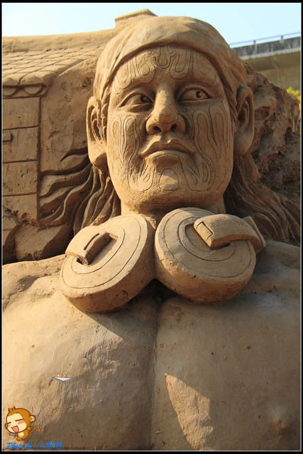 《遊記—南投》2012貓羅溪沙雕藝術節～不一樣的國片『藝』沙雕！