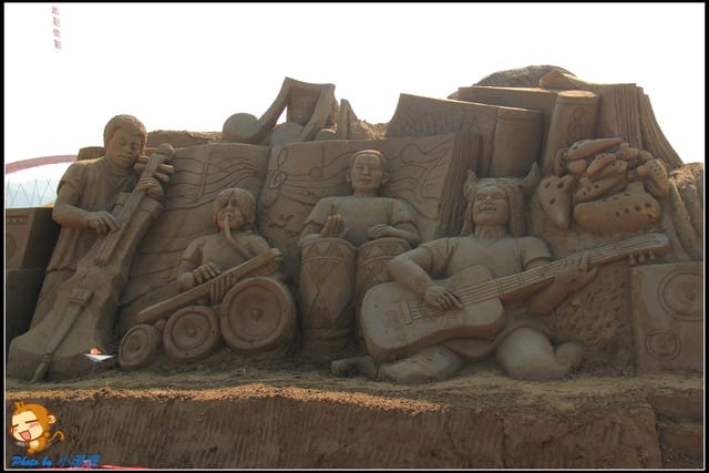 《遊記—南投》2012貓羅溪沙雕藝術節～不一樣的國片『藝』沙雕！