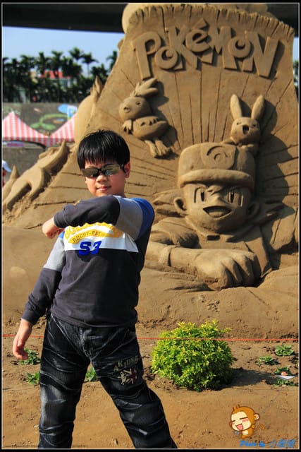 《遊記—南投》2012貓羅溪沙雕藝術節～不一樣的國片『藝』沙雕！