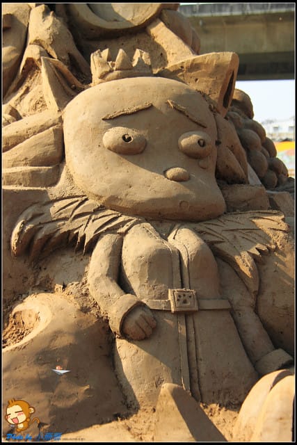 《遊記—南投》2012貓羅溪沙雕藝術節～不一樣的國片『藝』沙雕！