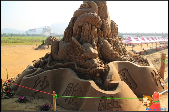《遊記—南投》2012貓羅溪沙雕藝術節～不一樣的國片『藝』沙雕！