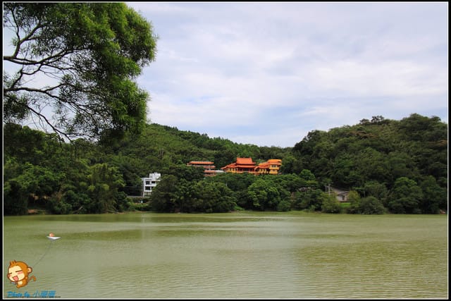 《遊記—苗栗》日新島之水榭樓台～如畫般的湖光山色！