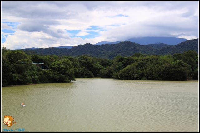 《遊記—苗栗》日新島之水榭樓台～如畫般的湖光山色！