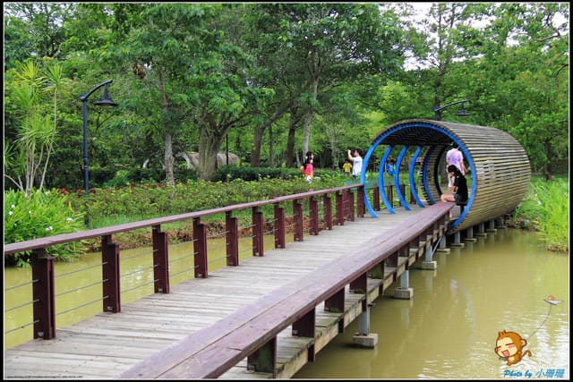 《遊記—苗栗》日新島之水榭樓台～如畫般的湖光山色！