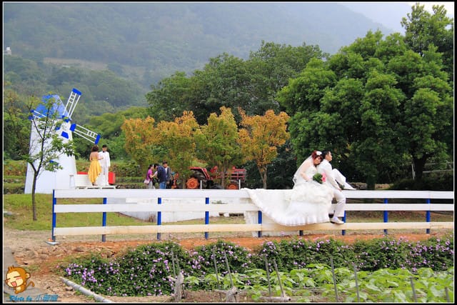 《遊記—新北淡水》大屯花卉農場～夢幻水上教堂