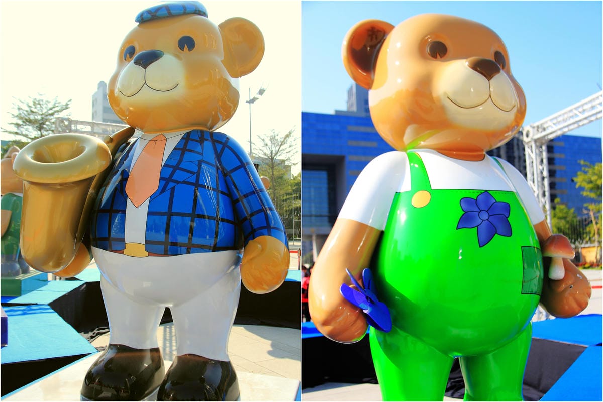 《遊記—台中》2013泰迪熊台中樂活嘉年華～引爆「熊」風！