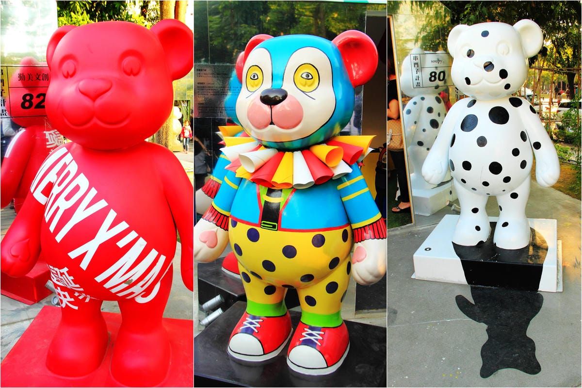 《遊記—台中》2013泰迪熊台中樂活嘉年華～引爆「熊」風！