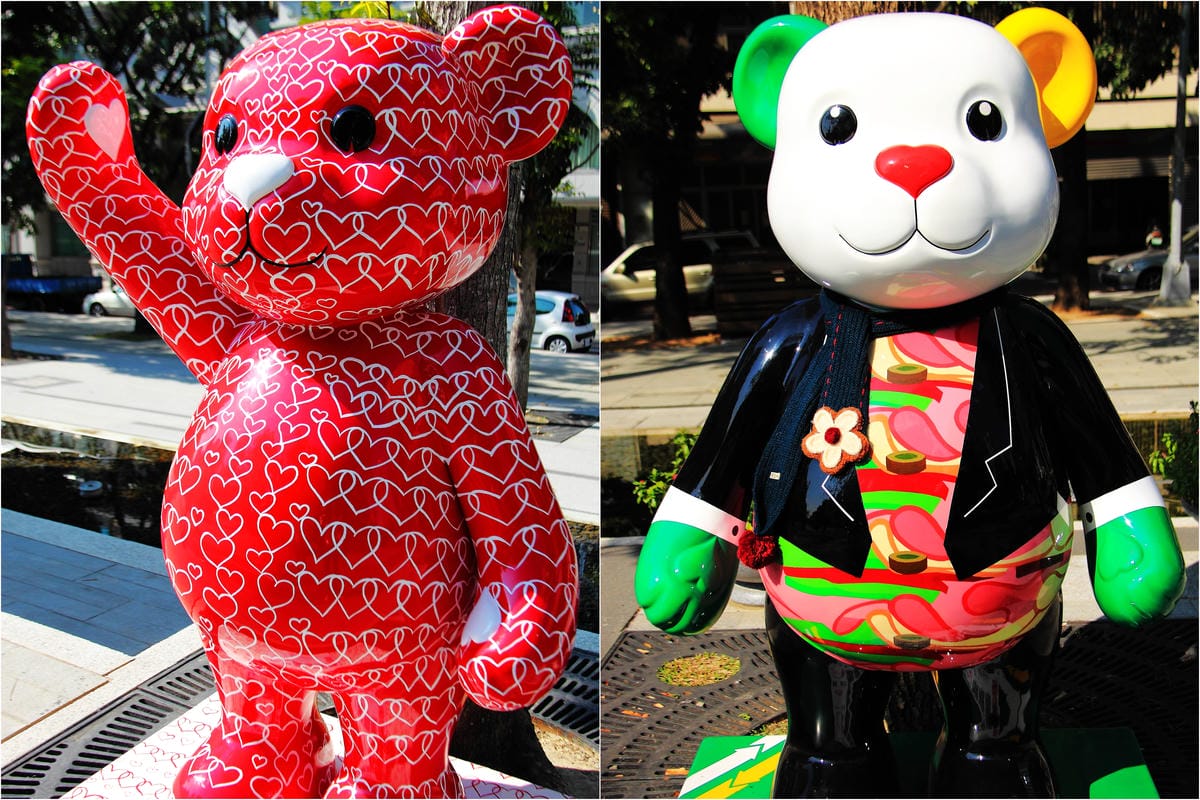 《遊記—台中》2013泰迪熊台中樂活嘉年華～引爆「熊」風！