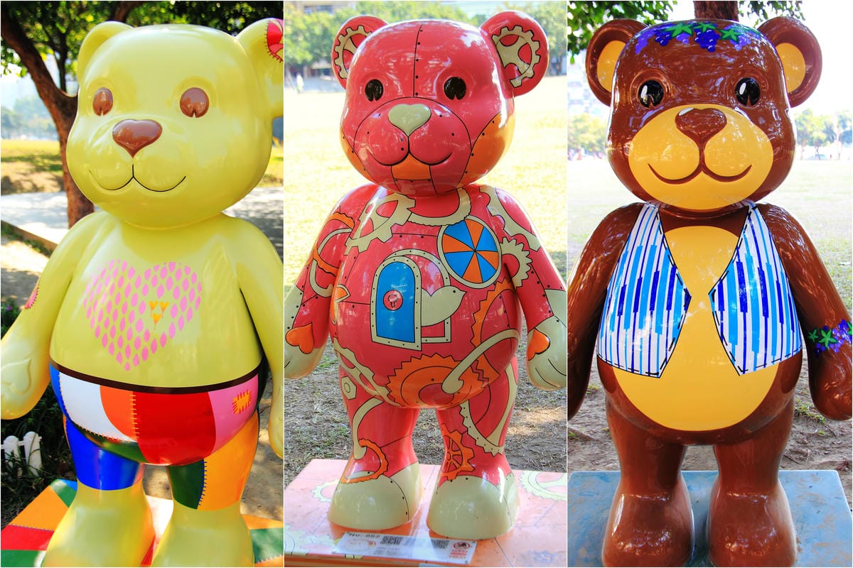 《遊記—台中》2013泰迪熊台中樂活嘉年華～引爆「熊」風！