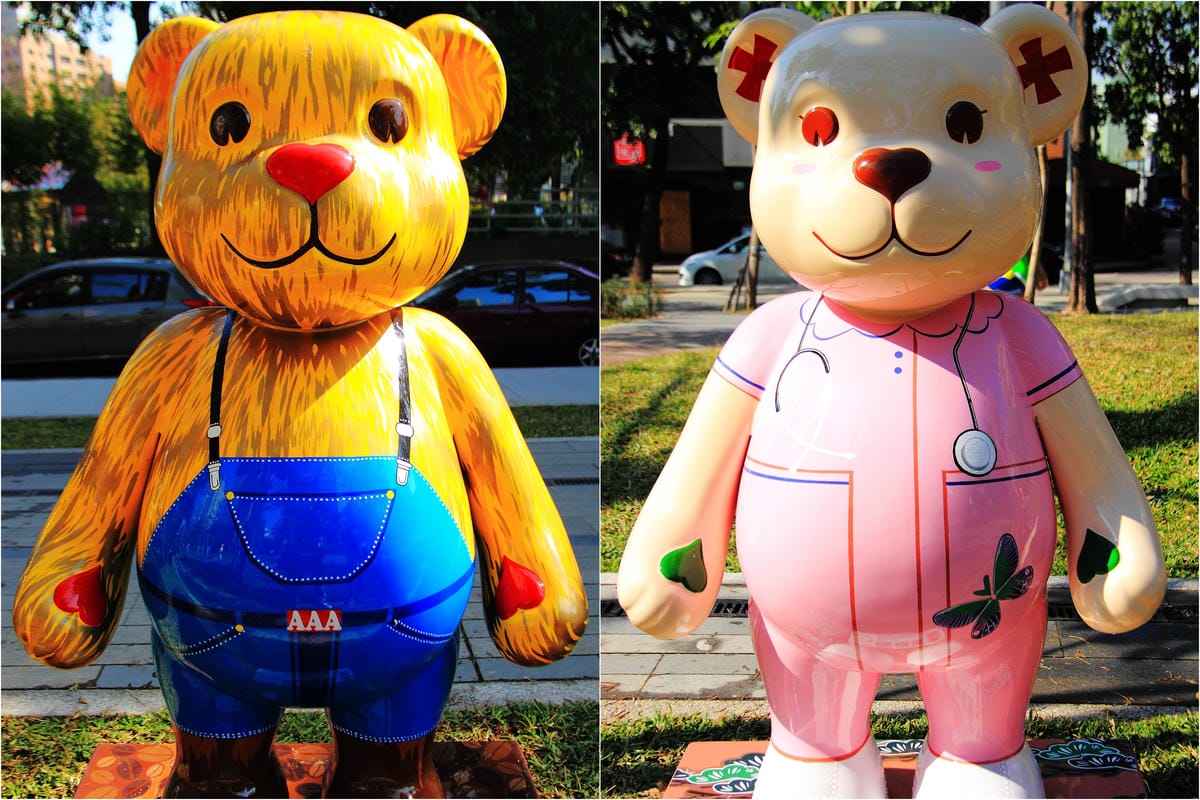 《遊記—台中》2013泰迪熊台中樂活嘉年華～引爆「熊」風！