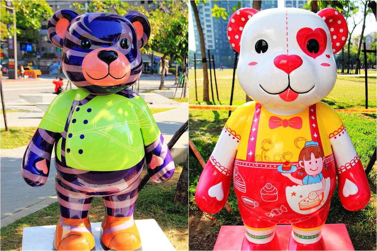 《遊記—台中》2013泰迪熊台中樂活嘉年華～引爆「熊」風！