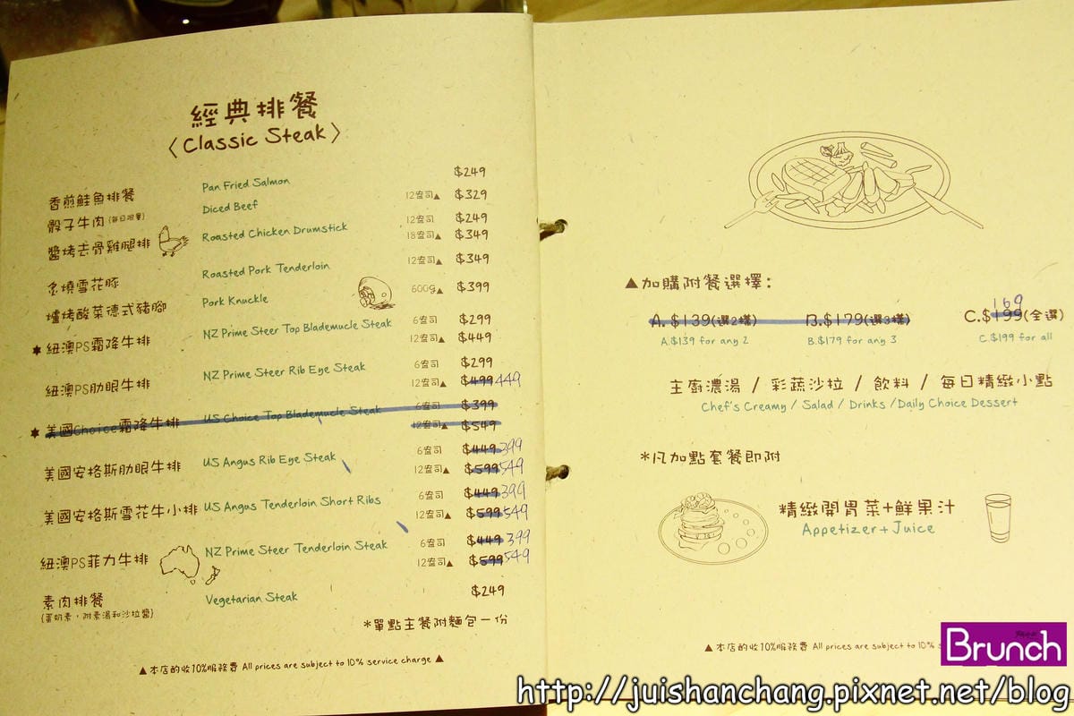 《廣宣—台北》鬥牛士brunch～牛排餐廳吃早午餐？！　