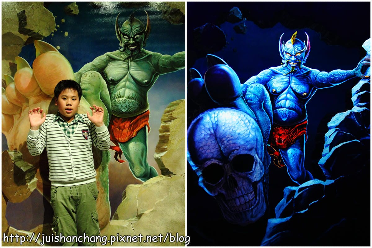 【遊記—台北】DARK ART．夜光3D藝術展～酷炫又好玩的魔幻體驗！