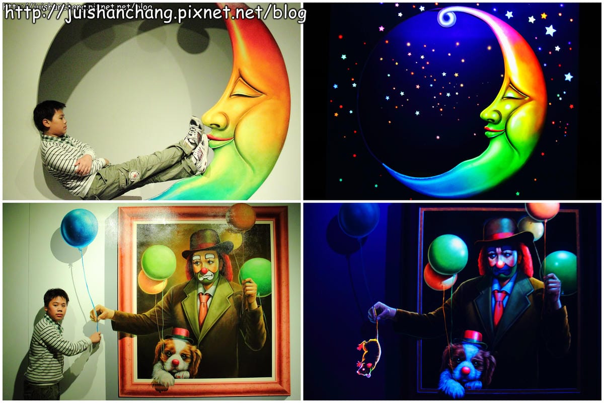 【遊記—台北】DARK ART．夜光3D藝術展～酷炫又好玩的魔幻體驗！