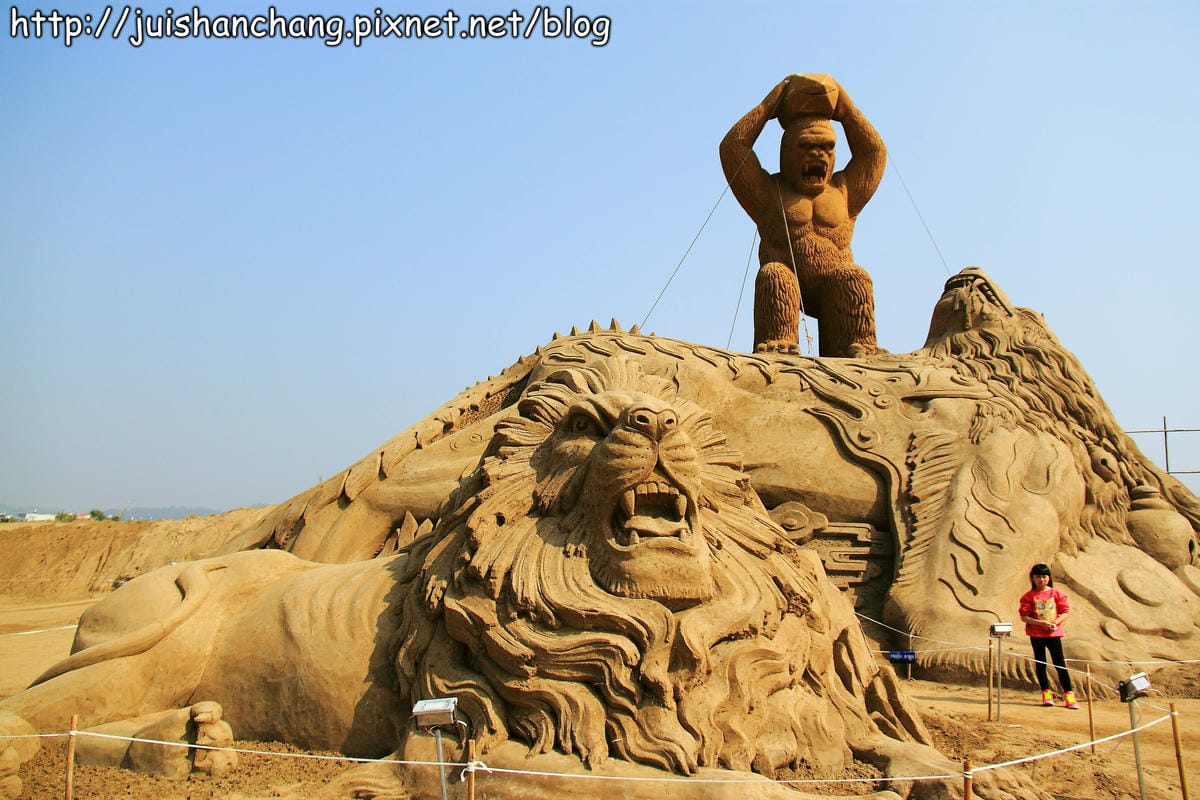 【遊記—南投】2014南投國際沙雕藝術節～誤闖沙漠？！　