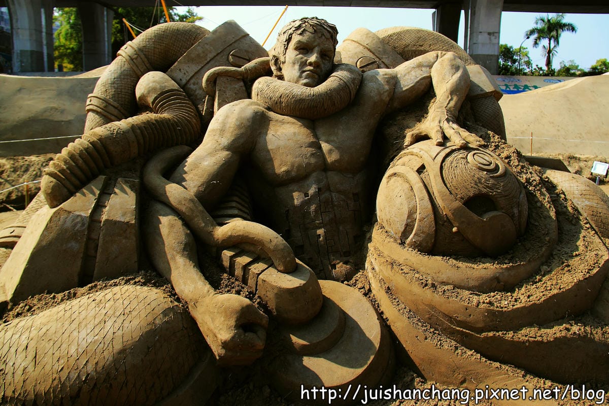 【遊記—南投】2014南投國際沙雕藝術節～誤闖沙漠？！　