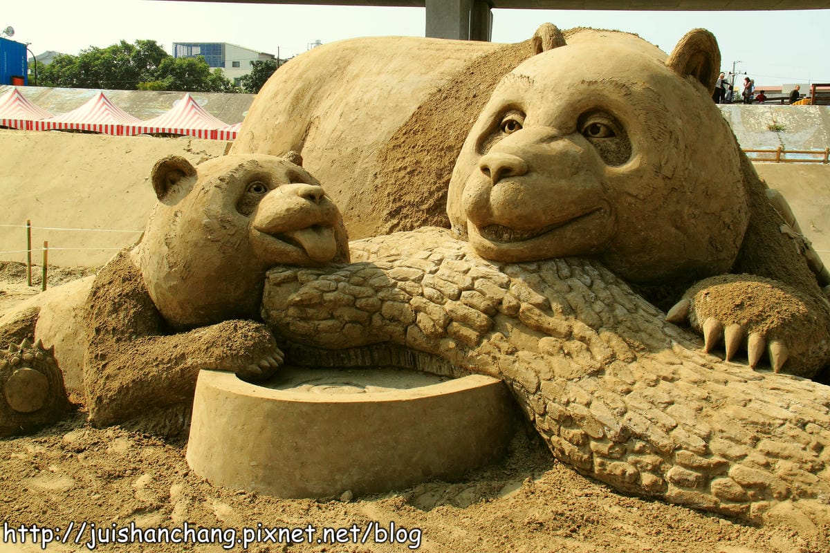 【遊記—南投】2014南投國際沙雕藝術節～誤闖沙漠？！　