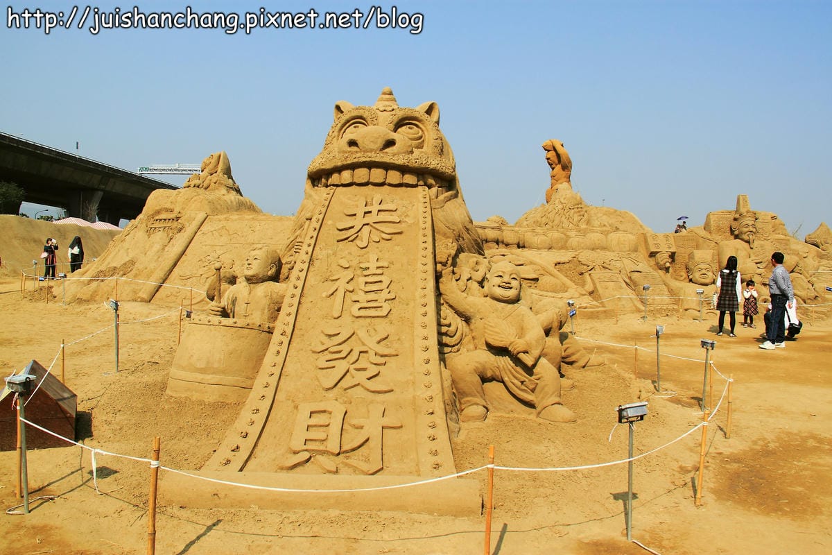 【遊記—南投】2014南投國際沙雕藝術節～誤闖沙漠？！　