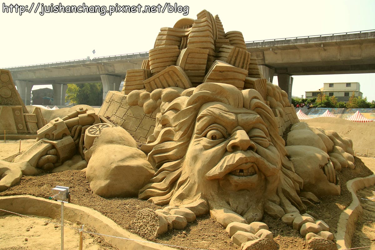 【遊記—南投】2014南投國際沙雕藝術節～誤闖沙漠？！　