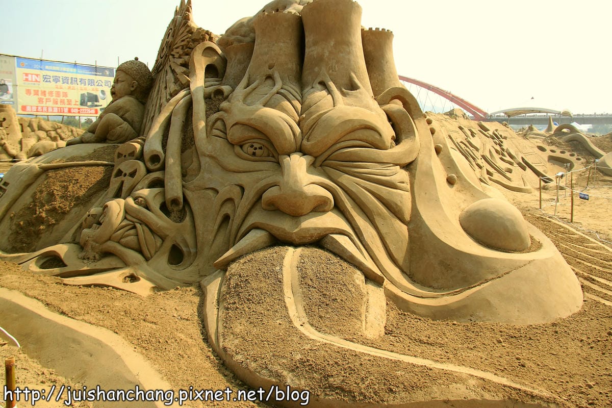 【遊記—南投】2014南投國際沙雕藝術節～誤闖沙漠？！　