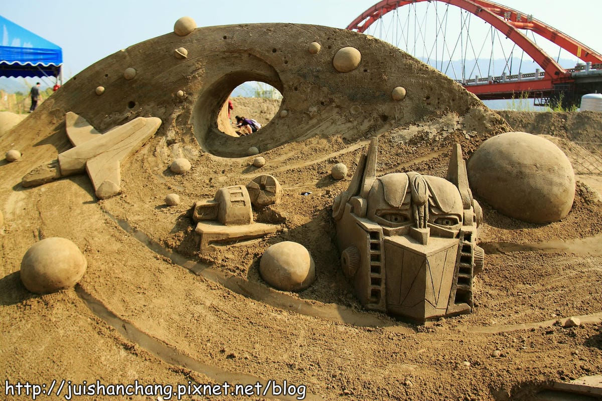 【遊記—南投】2014南投國際沙雕藝術節～誤闖沙漠？！　