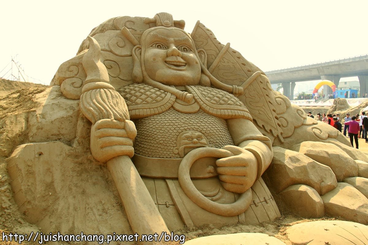 【遊記—南投】2014南投國際沙雕藝術節～誤闖沙漠？！　