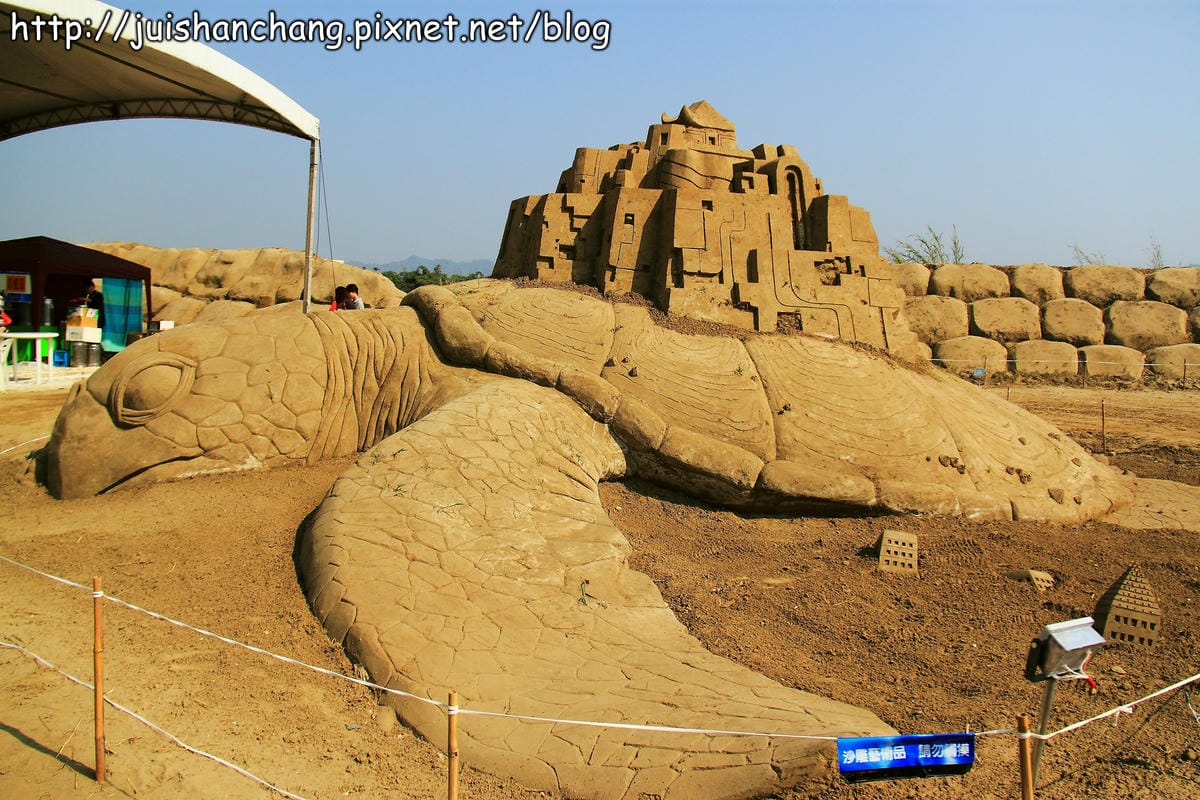【遊記—南投】2014南投國際沙雕藝術節～誤闖沙漠？！　