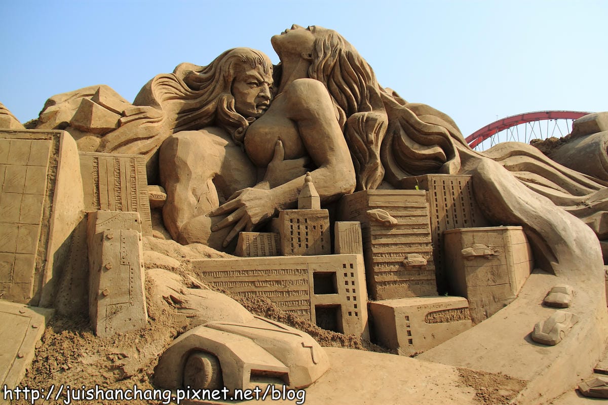【遊記—南投】2014南投國際沙雕藝術節～誤闖沙漠？！　