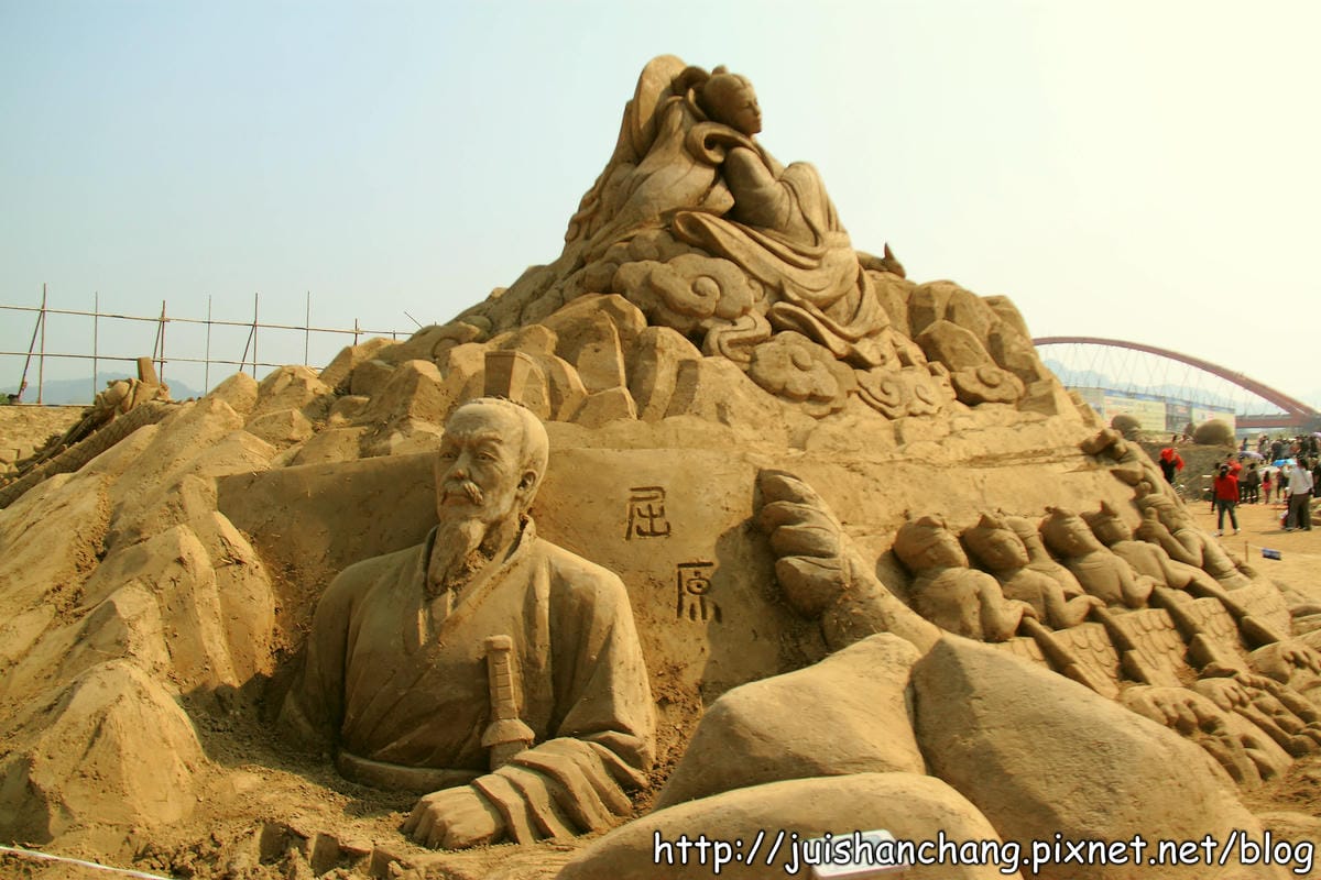 【遊記—南投】2014南投國際沙雕藝術節～誤闖沙漠？！　