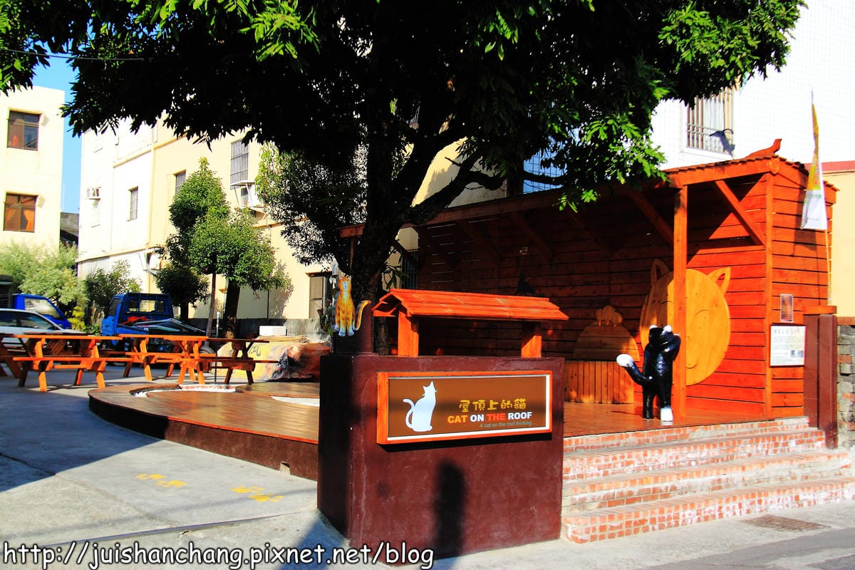 【遊記—雲林。虎尾】頂溪社區‧屋頂上的貓～一起來玩躲貓貓吧！