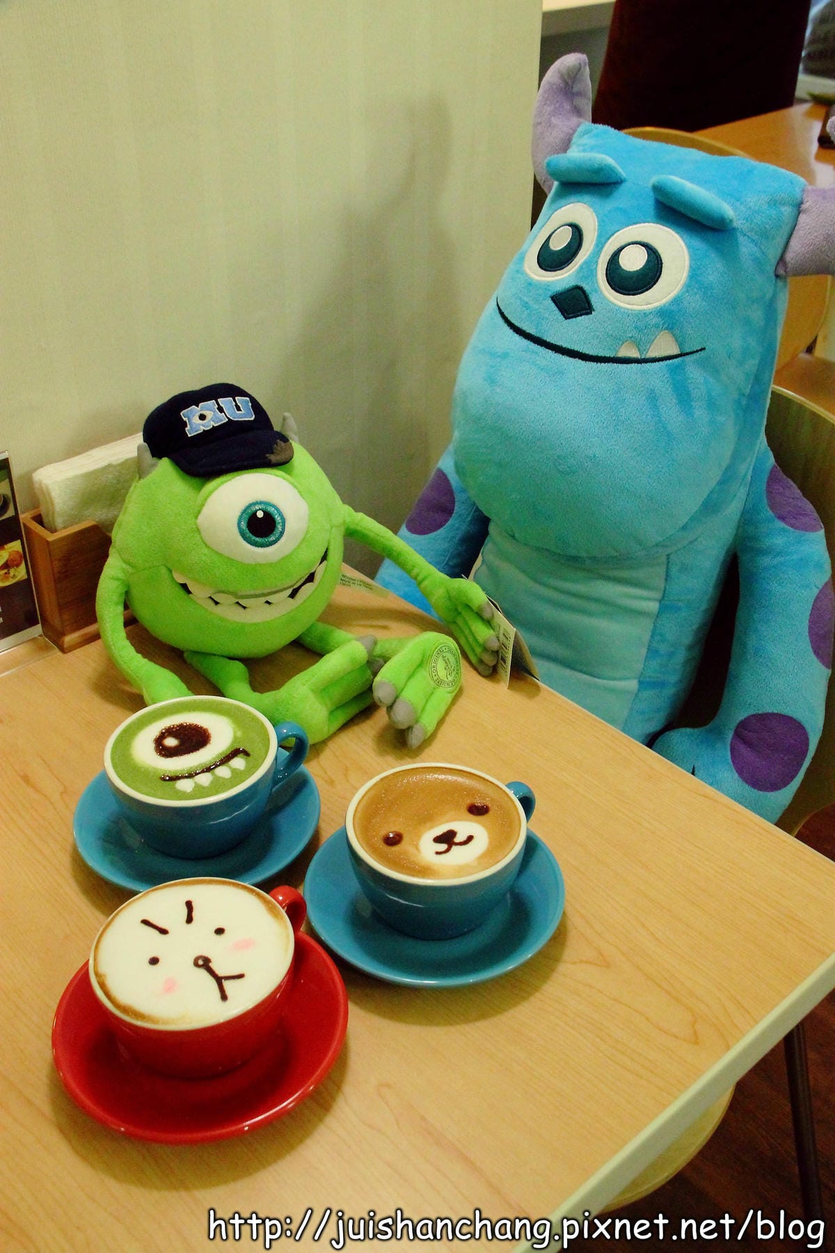 【食記—台北】Sam咖啡～大眼怪陪妳喝咖啡！