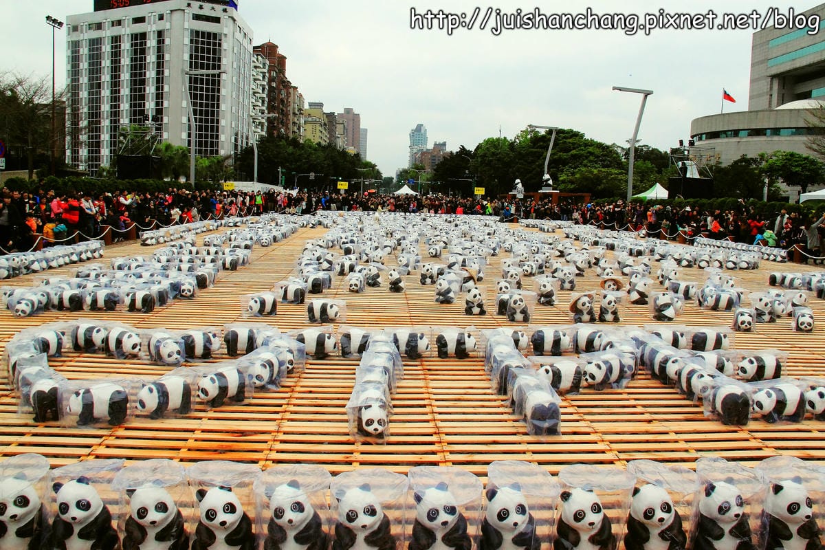【遊記—台北】紙貓熊展，1600貓熊世界之旅～貓熊夜未眠？！　