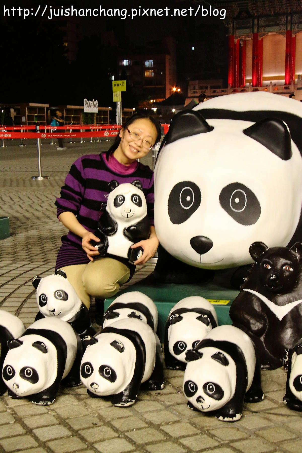 【遊記—台北】紙貓熊展，1600貓熊世界之旅～貓熊夜未眠？！　