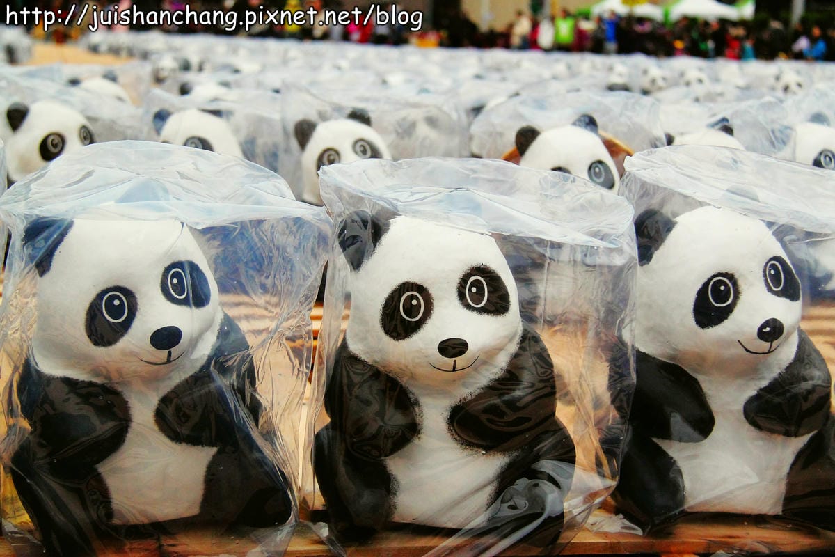 【遊記—台北】紙貓熊展，1600貓熊世界之旅～貓熊夜未眠？！　
