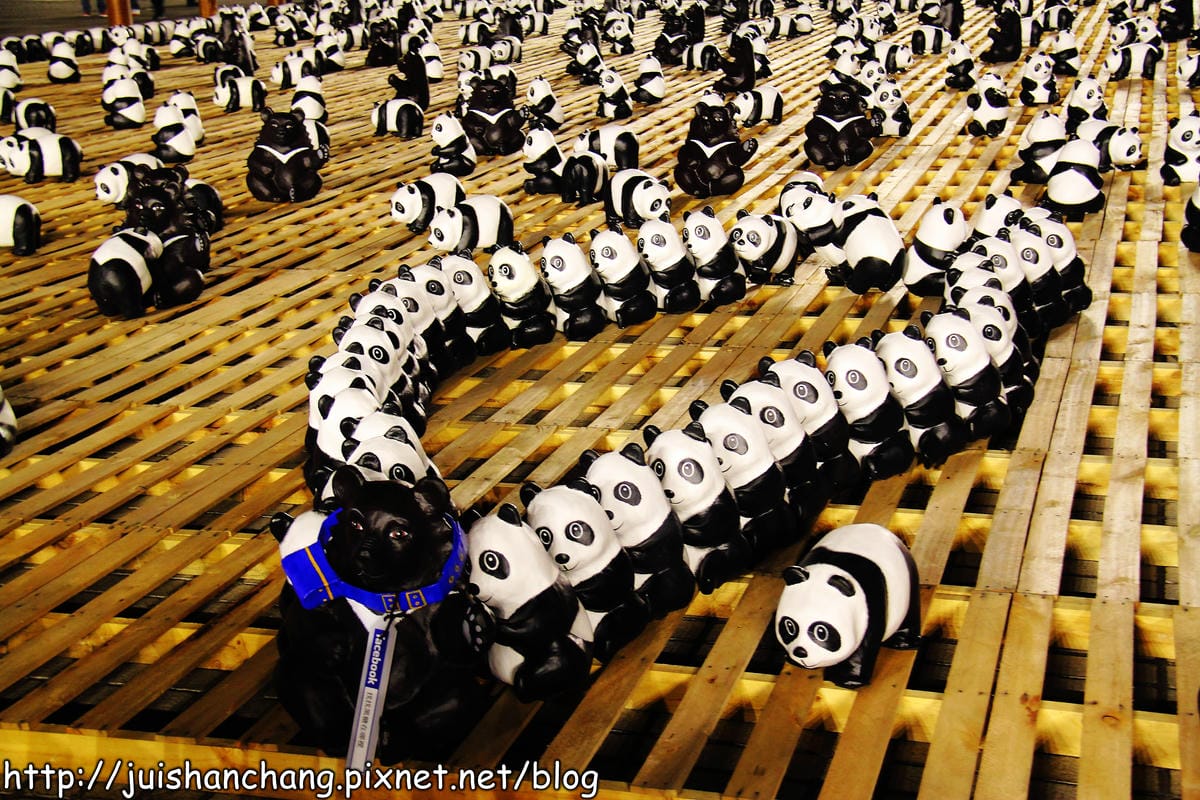 【遊記—台北】紙貓熊展，1600貓熊世界之旅～貓熊夜未眠？！　
