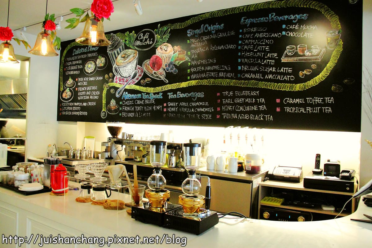 【食記—台北】咖啡瑪榭Café Marché～夢幻甜點，女孩兒一起尖叫吧！