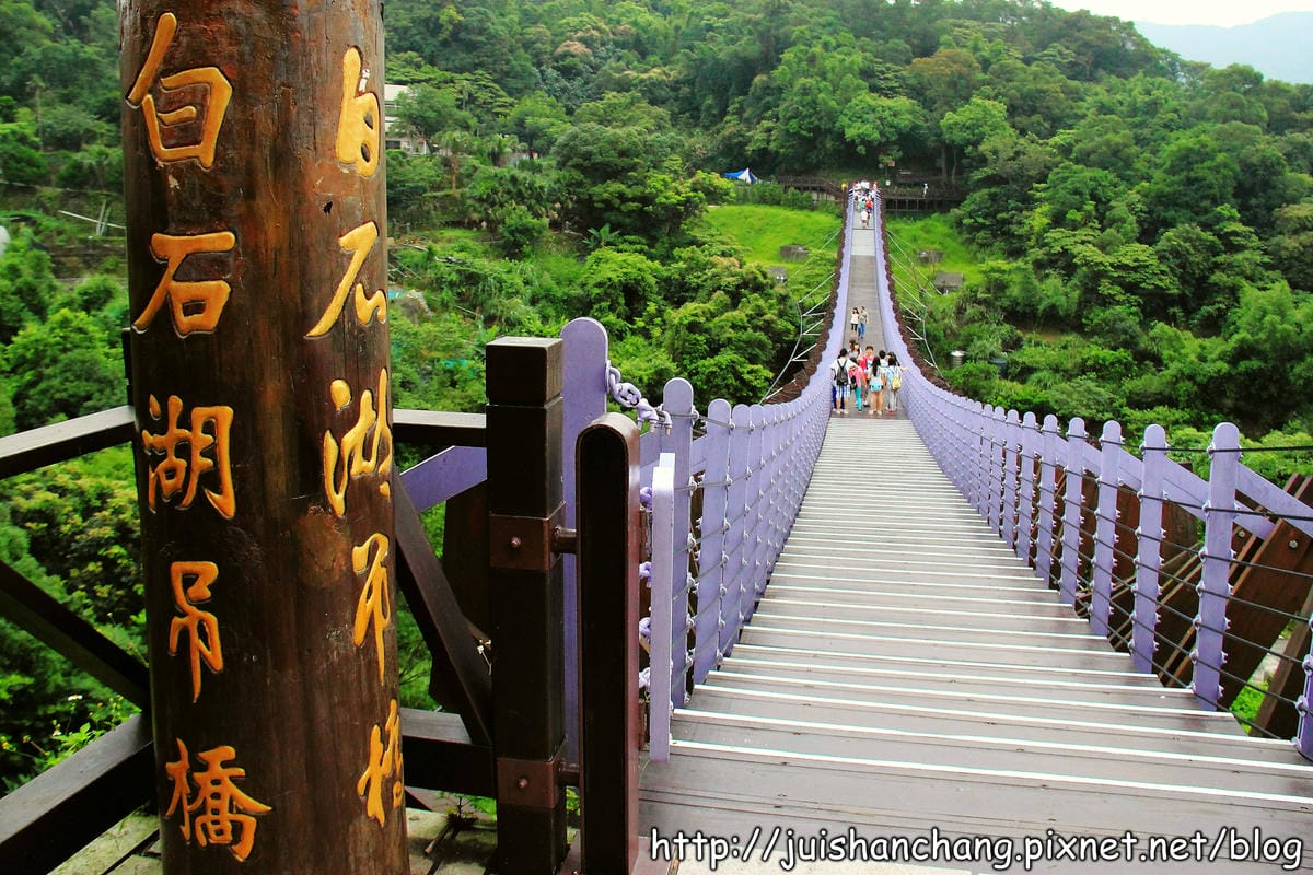 【遊記—台北內湖】白石湖吊橋遇見百合花（5/31花況）