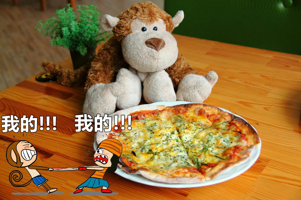 【廣宣—桃園中壢】Monkey In Rain 手工窯烤披薩～現點現烤現做現吃！(目前內部整修中)